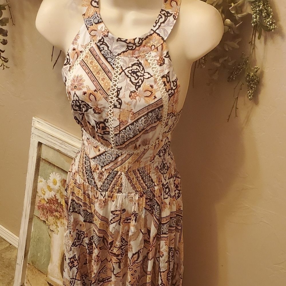 Maxi floral sundress